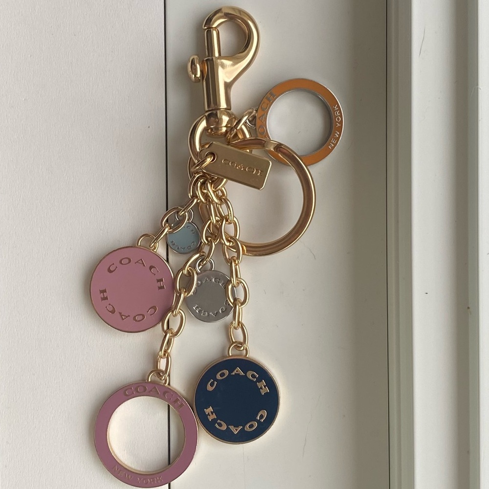 Coach Circles Cluster Key/ Bag Charm